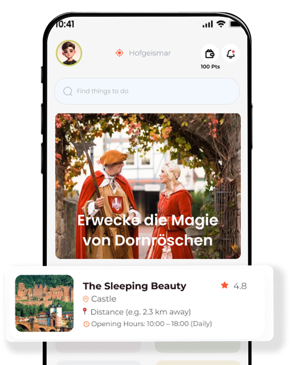 Dornröschen App preview