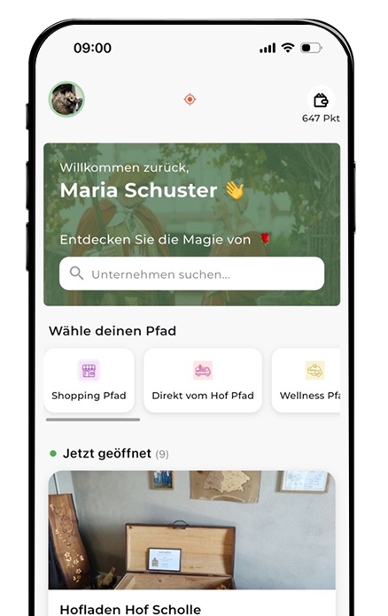 Dornröschen App preview